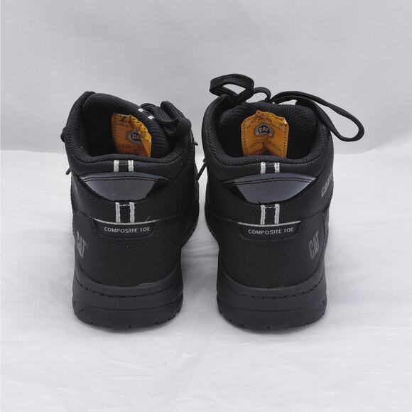 Caterpillar Womens Work Boots Size 6.5 Black Composite Toe Slip Resistant Safety - Picture 8 of 14